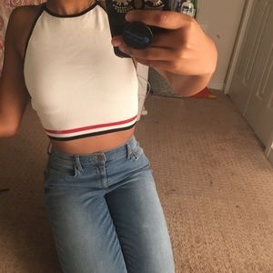 Sporty crop top